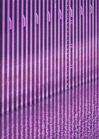 Machine Washable Transitional Dark Magenta Purple Rug, wshpat3501pur