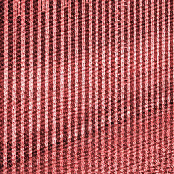 Patterned Red Rug, pat3501rd