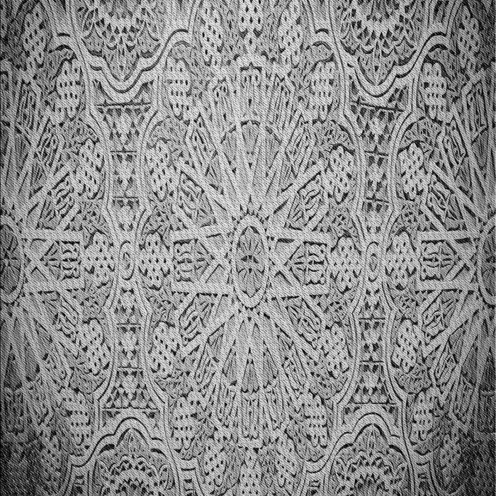 Patterned Cloud Gray Rug, pat3502gry