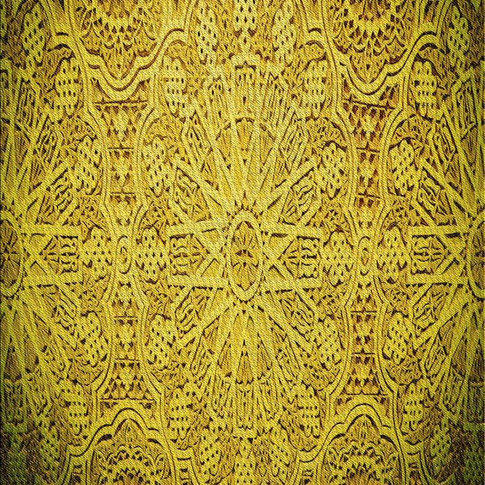 Patterned Dark Bronze Brown Rug, pat3502yw