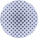 Square Patterned Lavender Blue Rug, pat3504blu