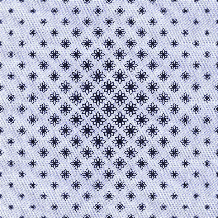 Round Patterned Lavender Blue Rug, pat3504blu