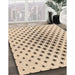 Patterned Copper Brown Rug in Family Room, pat3504org