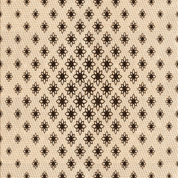 Patterned Copper Brown Rug, pat3504org