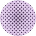 Square Machine Washable Transitional Lilac Purple Rug in a Living Room, wshpat3504pur