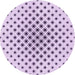 Square Patterned Lilac Purple Rug, pat3504pur