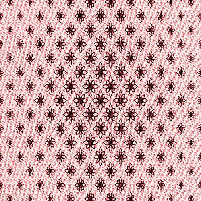 Patterned Red Rug, pat3504rd