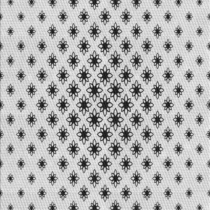 Patterned Off-White Novelty Rug, pat3504