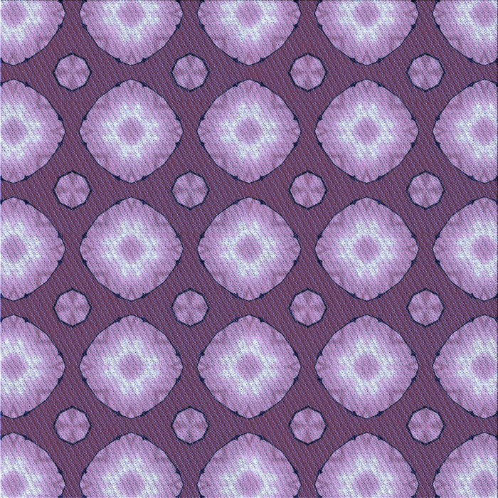 Round Machine Washable Transitional Bright Lilac Purple Rug, wshpat3505blu