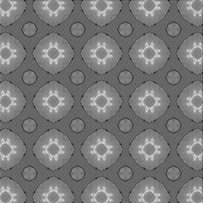 Round Machine Washable Transitional Grey Gray Rug, wshpat3505gry