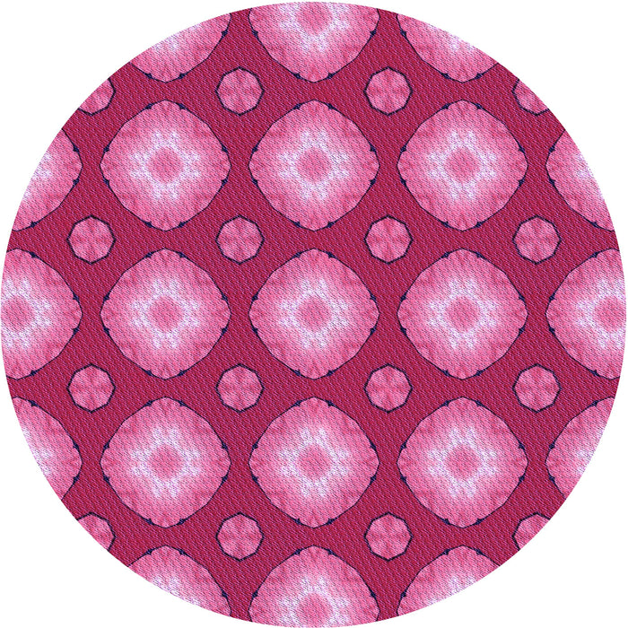 Square Machine Washable Transitional Raspberry Red Rug in a Living Room, wshpat3505pur