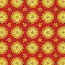 Sideview of Machine Washable Transitional Red Rug, wshpat3505