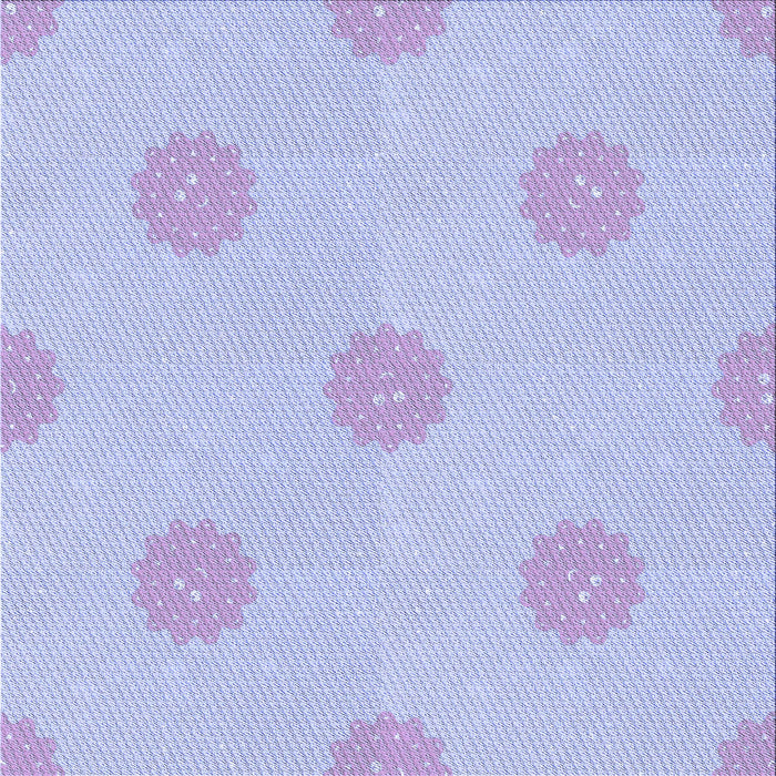 Round Machine Washable Transitional Blue Rug, wshpat3506blu