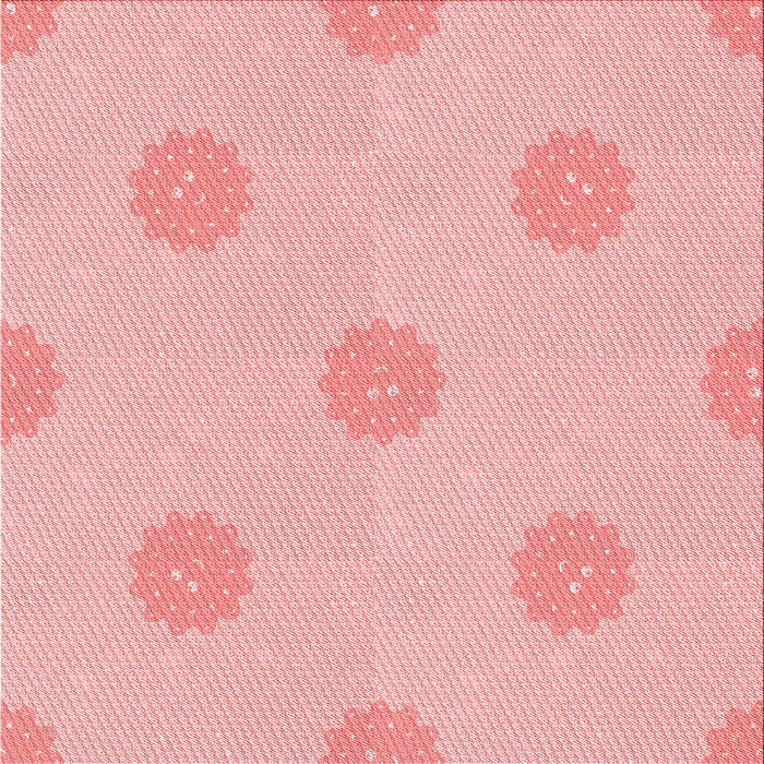 Round Machine Washable Transitional Red Rug, wshpat3506rd