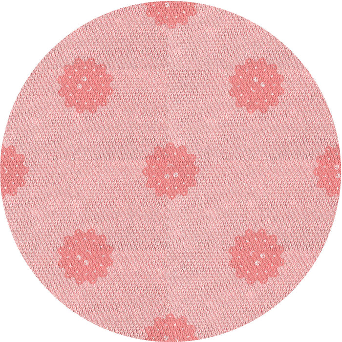 Square Machine Washable Transitional Red Rug in a Living Room, wshpat3506rd