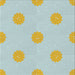 Sideview of Machine Washable Transitional Pale Blue Lily Blue Rug, wshpat3506