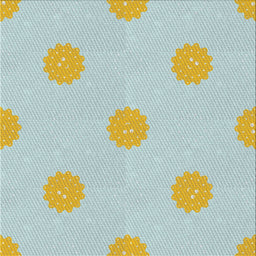 Square Patterned Pale Blue Novelty Rug, pat3506