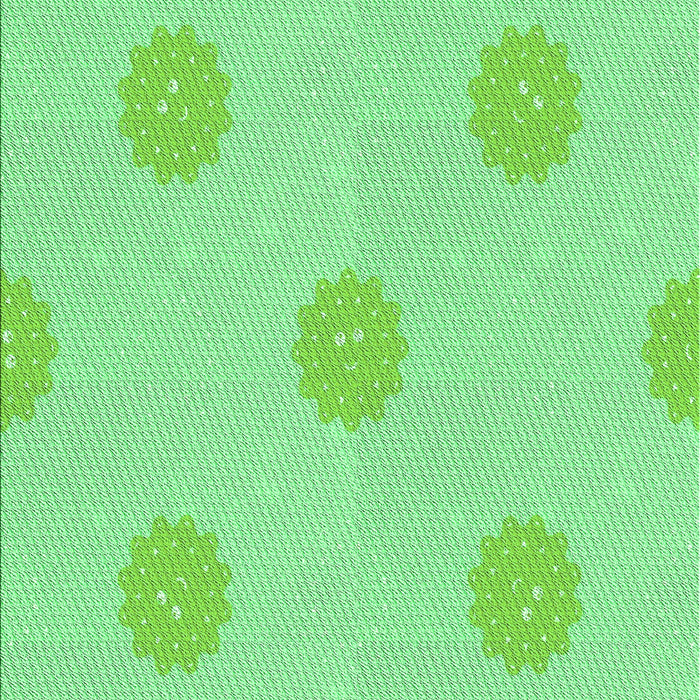 Patterned Jade Green Rug, pat3507grn