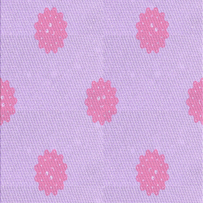 Machine Washable Transitional Purple Rug, wshpat3507pur