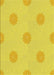 Patterned Yellow Rug, pat3507yw