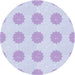 Square Patterned Lavender Blue Rug, pat3508blu