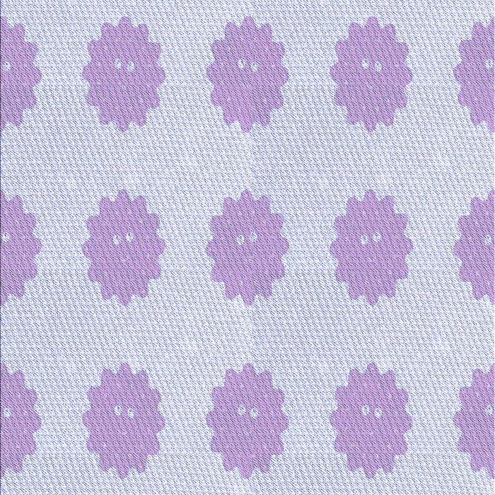 Machine Washable Transitional Lavender Blue Rug, wshpat3508blu