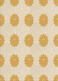 Machine Washable Transitional Golden Blonde Gold Rug, wshpat3508brn