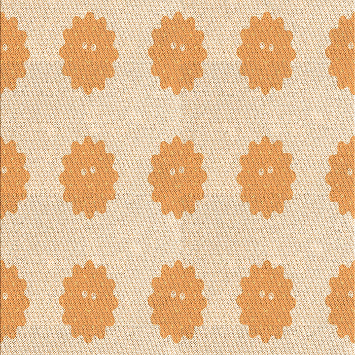 Machine Washable Transitional Golden Blonde Gold Rug, wshpat3508org