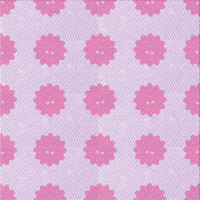 Round Machine Washable Transitional Deep Mauve Purple Rug, wshpat3508pur