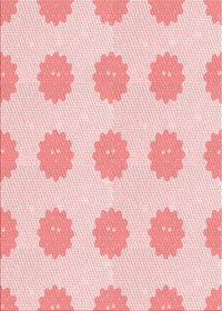 Machine Washable Transitional Light Rose Pink Rug, wshpat3508rd