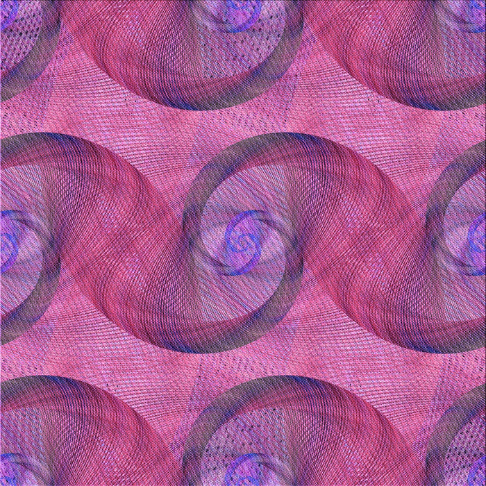 Round Machine Washable Transitional Medium Violet Red Pink Rug, wshpat3509pur