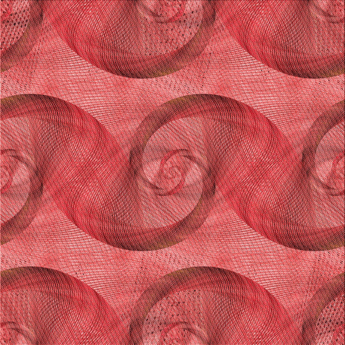 Round Machine Washable Transitional Red Rug, wshpat3509rd