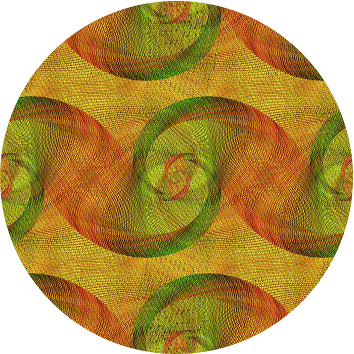 Square Machine Washable Transitional Mahogany Brown Rug in a Living Room, wshpat3509yw