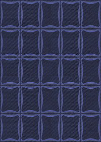 Machine Washable Transitional Deep Periwinkle Purple Rug, wshpat351blu