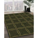 Machine Washable Transitional Midnight Gray Rug in a Family Room, wshpat351brn