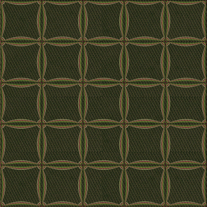 Round Patterned Midnight Gray Rug, pat351brn