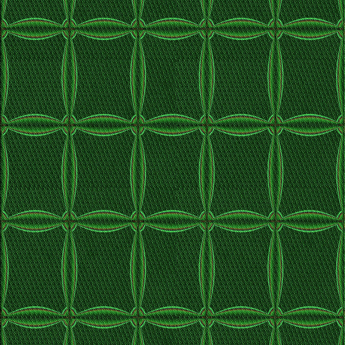 Patterned Green Rug, pat351grn