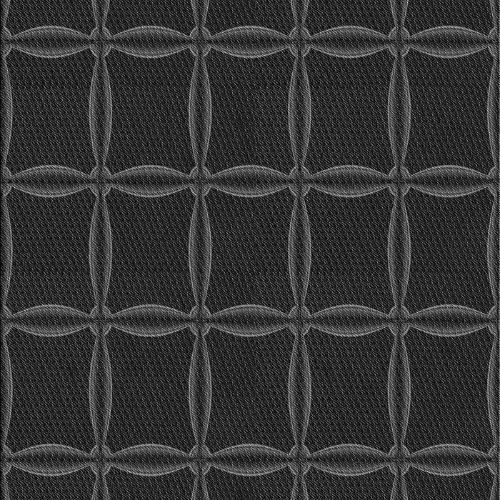 Patterned Midnight Gray Rug, pat351gry