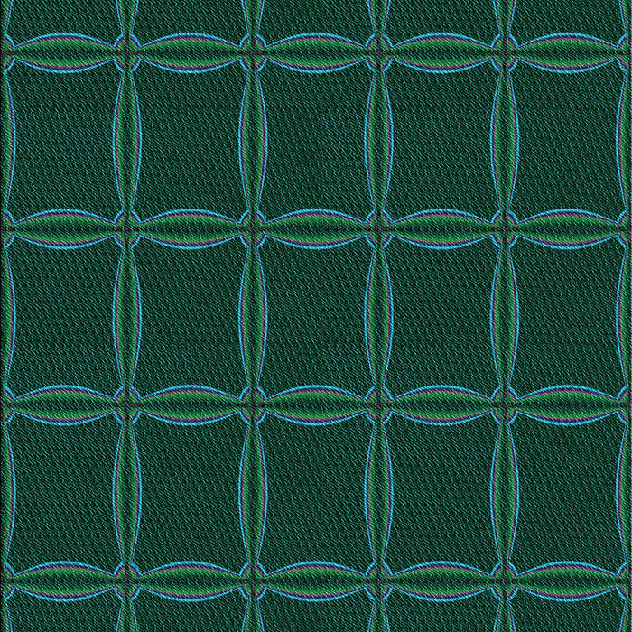 Machine Washable Transitional Deep Teal Green Rug, wshpat351lblu