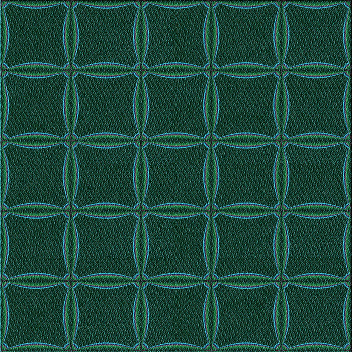 Round Machine Washable Transitional Deep Teal Green Rug, wshpat351lblu