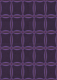 Machine Washable Transitional Purple Rug, wshpat351pur