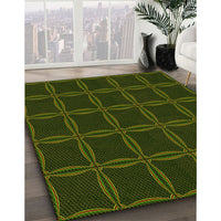 Patterned Midnight Gray Rug, pat351yw