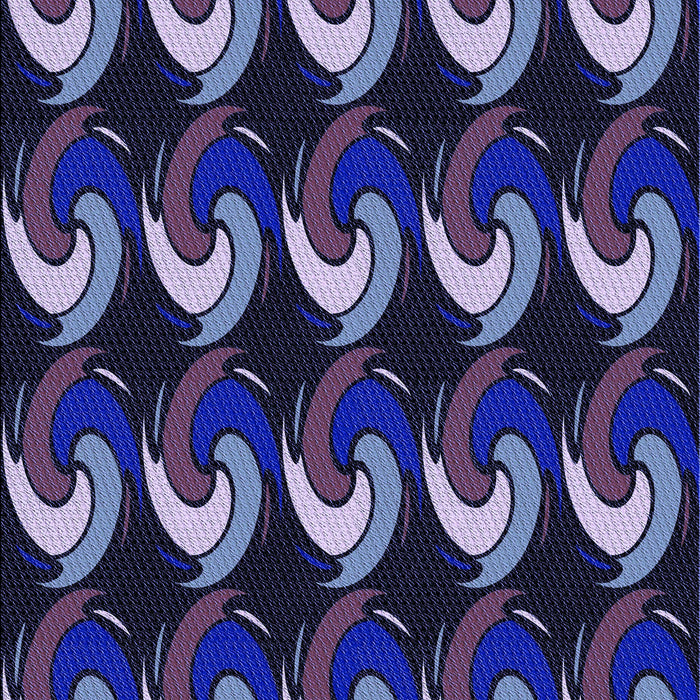 Patterned Periwinkle Purple Rug, pat3510blu