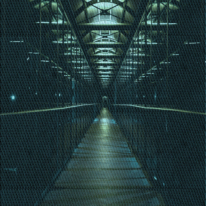 Machine Washable Transitional Black Rug, wshpat3513lblu