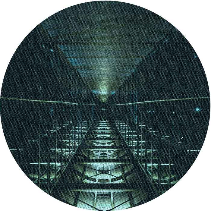 Square Machine Washable Transitional Black Rug in a Living Room, wshpat3513lblu