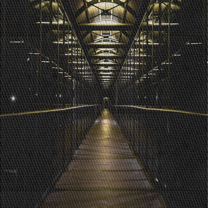 Machine Washable Transitional Black Rug, wshpat3513