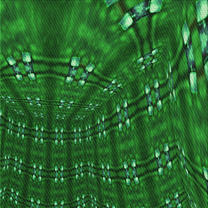 Round Machine Washable Transitional Deep Emerald Green Rug, wshpat3514grn