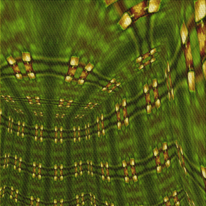 Round Machine Washable Transitional Dark Forest Green Rug, wshpat3514yw