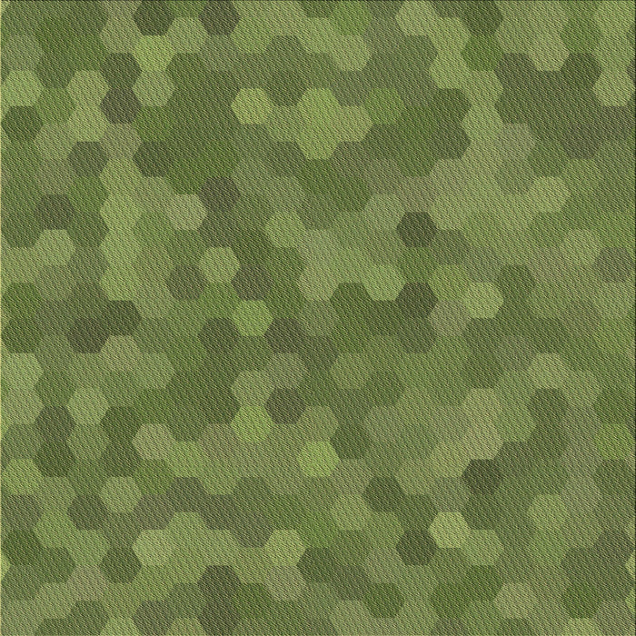 Round Machine Washable Transitional Green Rug, wshpat3516brn