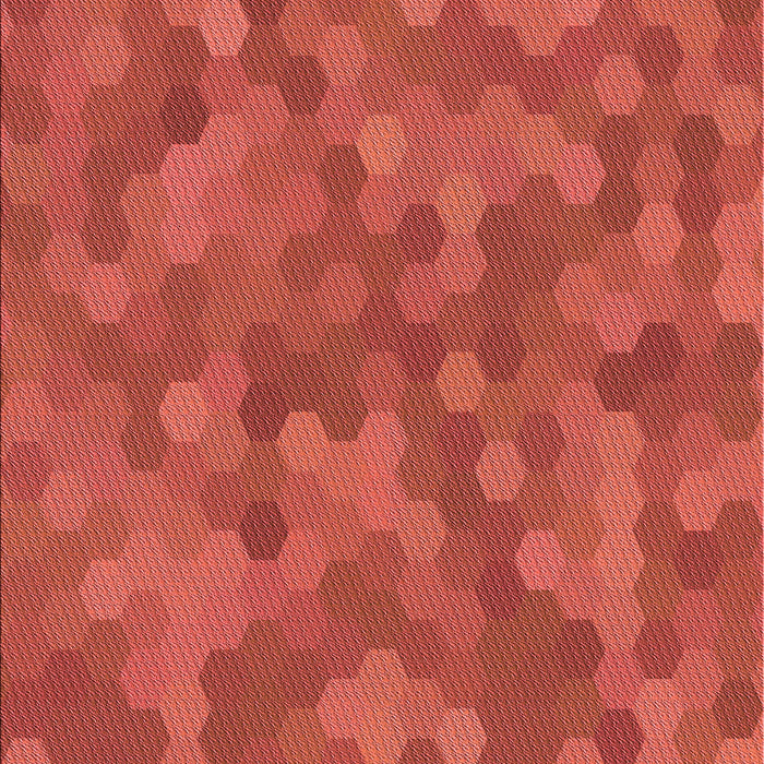 Patterned Bright Orange Rug, pat3516rd